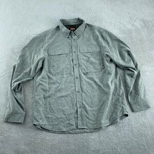 Bass Outdoor Mens XL Flannel Shirt Deep Depths Button-Up Long Sleeve NWT 4424